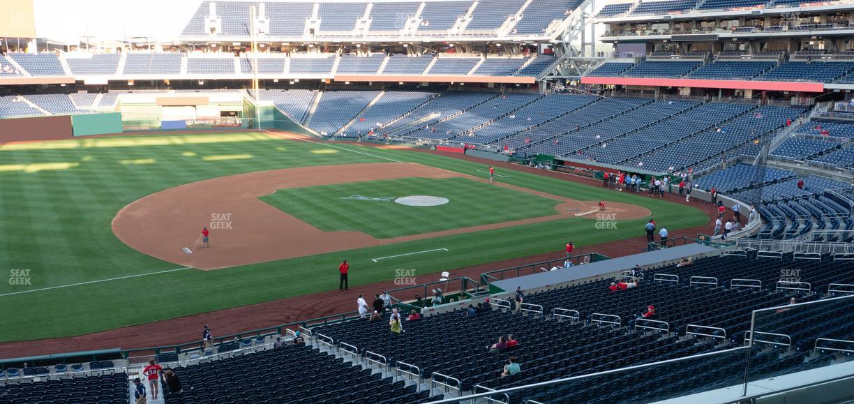 Nationals Park - Section Fis Champions Club 206 Seat View