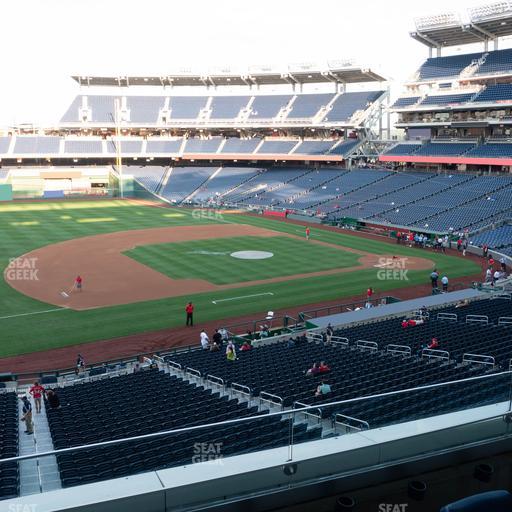 Nationals Park - Section Fis Champions Club 206 Seat View