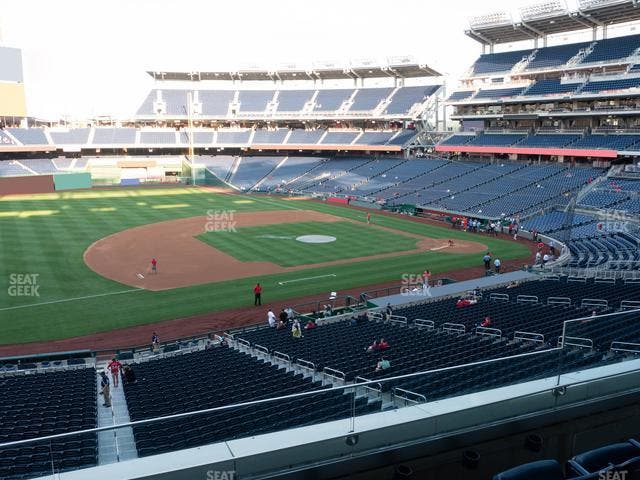 Nationals Park - Section Fis Champions Club 206 Seat View