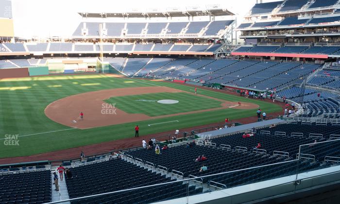 Nationals Park - Section Fis Champions Club 206 Seat View