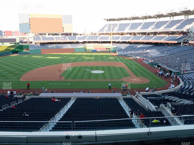 Nationals Park - Section Fis Champions Club 209 Seat View