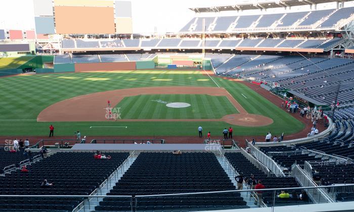 Nationals Park - Section Fis Champions Club 209 Seat View