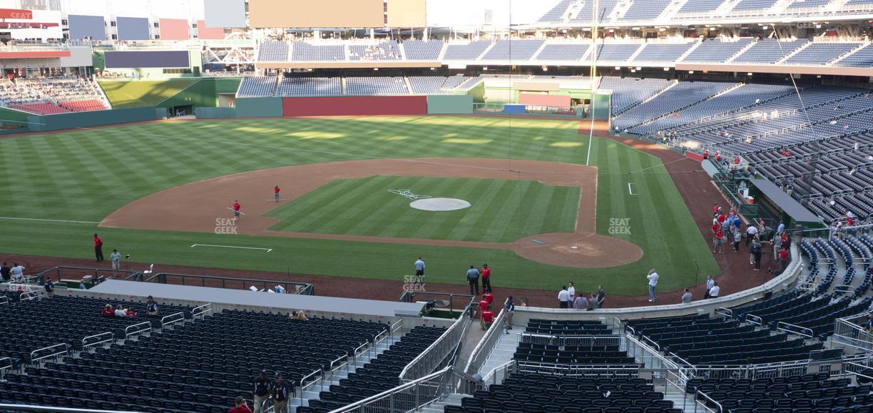Nationals Park - Section Fis Champions Club 210 Seat View