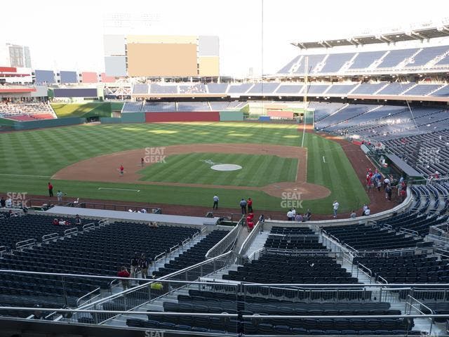 Nationals Park - Section Fis Champions Club 210 Seat View
