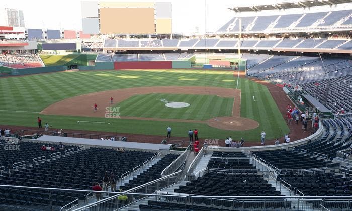 Nationals Park - Section Fis Champions Club 210 Seat View