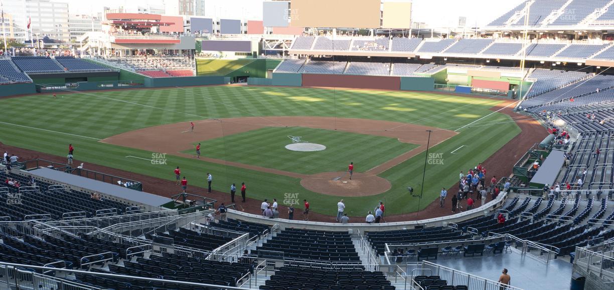 Nationals Park - Section Fis Champions Club 212 Seat View