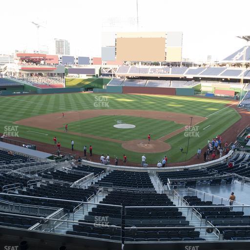 Nationals Park - Section Fis Champions Club 212 Seat View