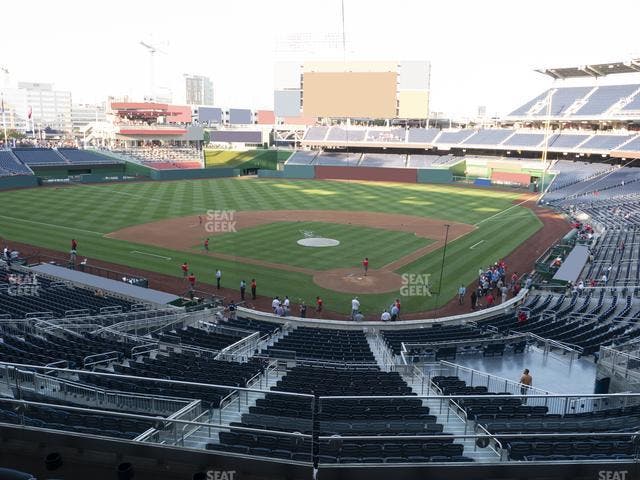 Nationals Park - Section Fis Champions Club 212 Seat View