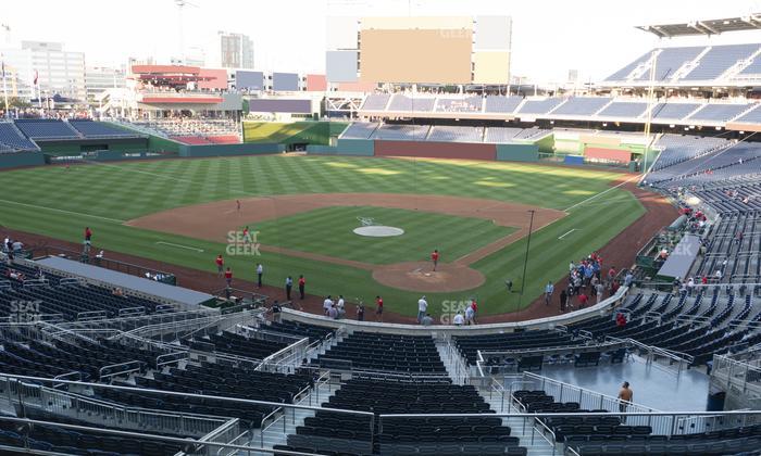 Nationals Park - Section Fis Champions Club 212 Seat View