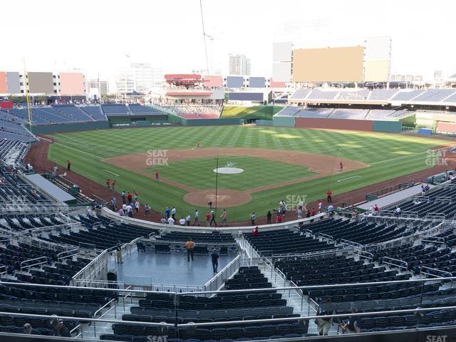 Nationals Park - Section Fis Champions Club 214 Seat View