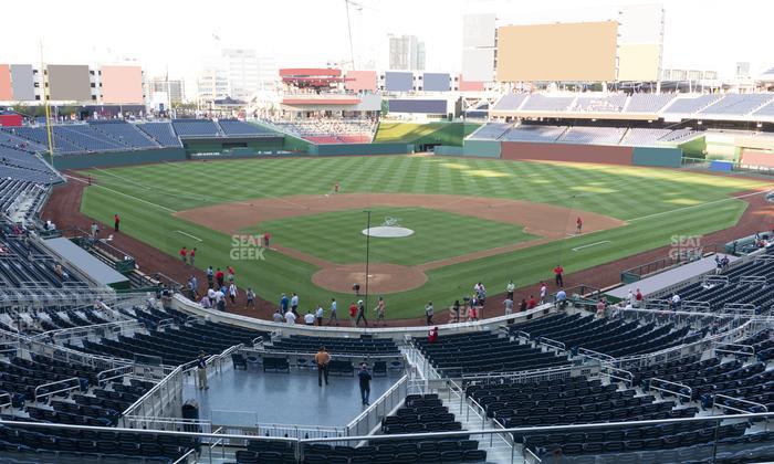 Nationals Park - Section Fis Champions Club 214 Seat View