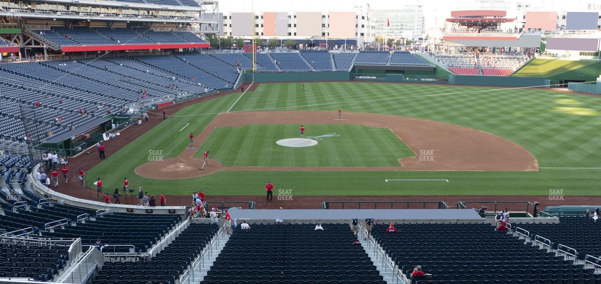 Nationals Park - Section Fis Champions Club 218 Seat View