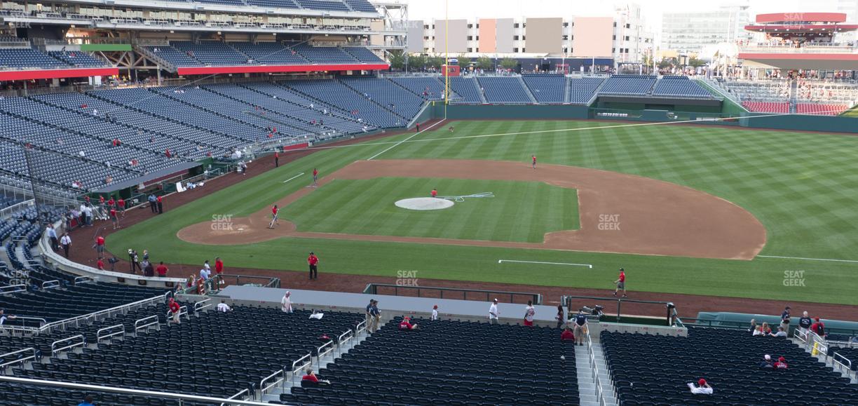 Nationals Park - Section Fis Champions Club 219 Seat View