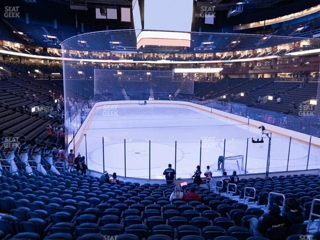 Nationwide Arena - Section 121 Seat View