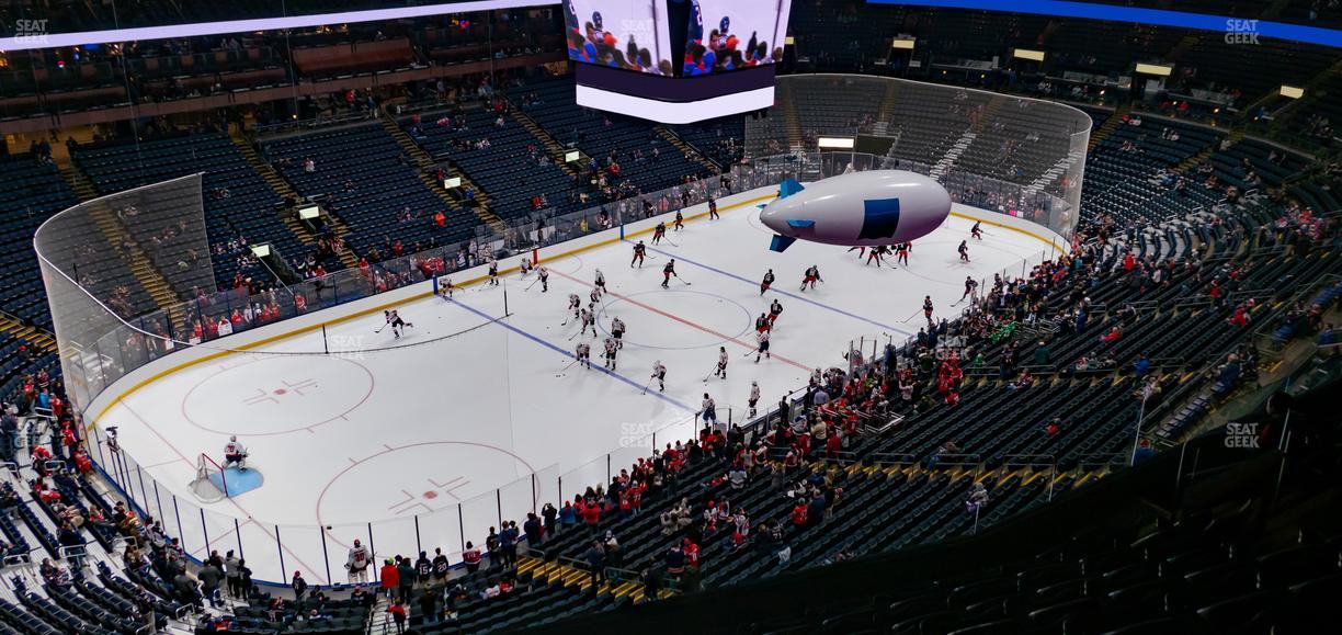 Nationwide Arena - Section 206 Seat View