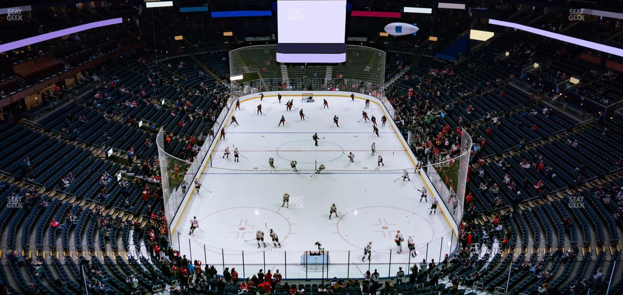 Nationwide Arena - Section 210 Seat View