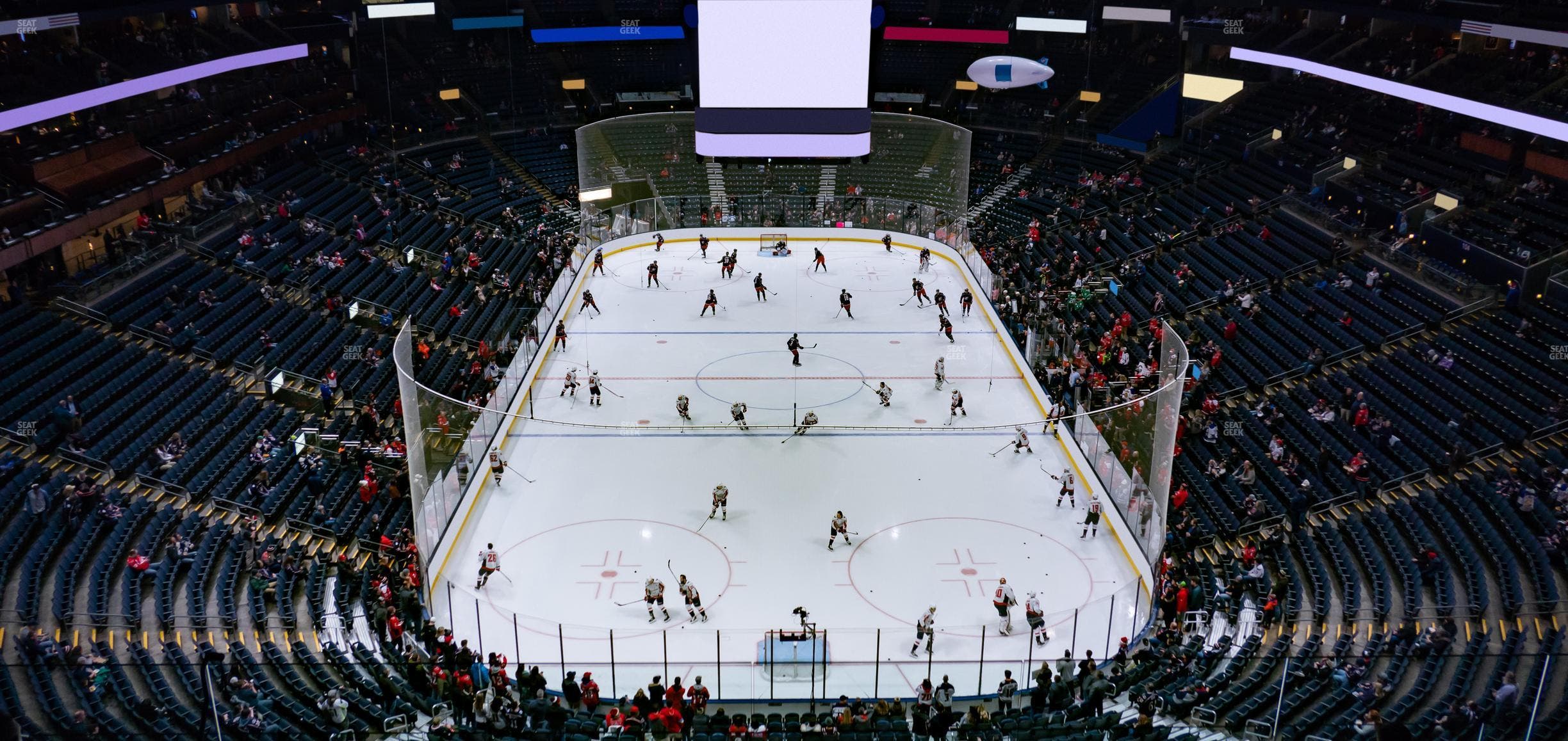 Nationwide Arena - Section 210 Seat View
