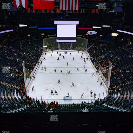 Nationwide Arena - Section 210 Seat View