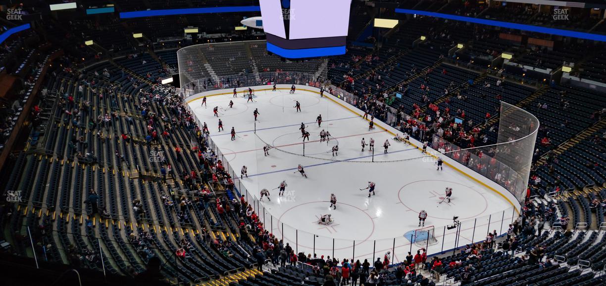 Nationwide Arena - Section 212 Seat View