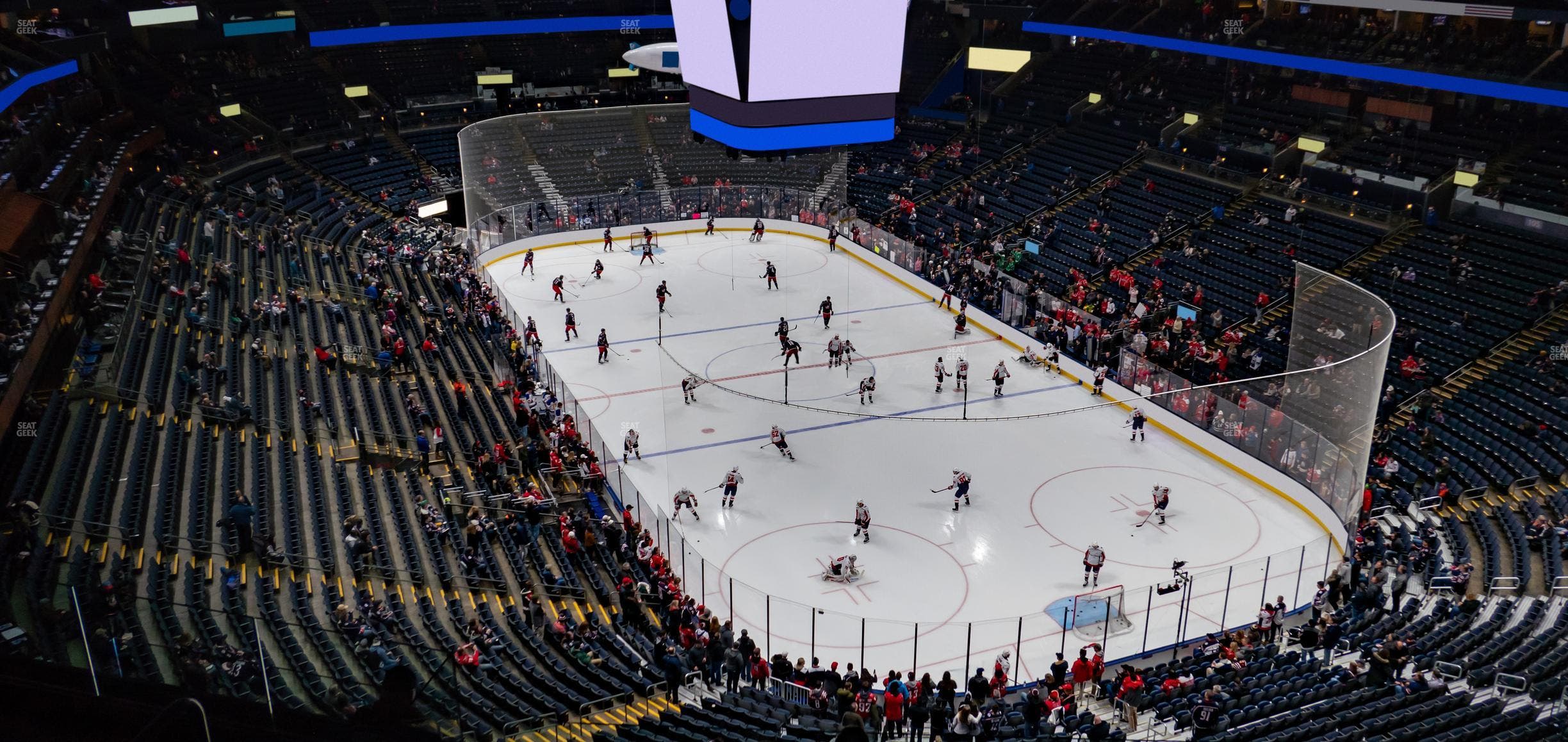 Nationwide Arena - Section 212 Seat View