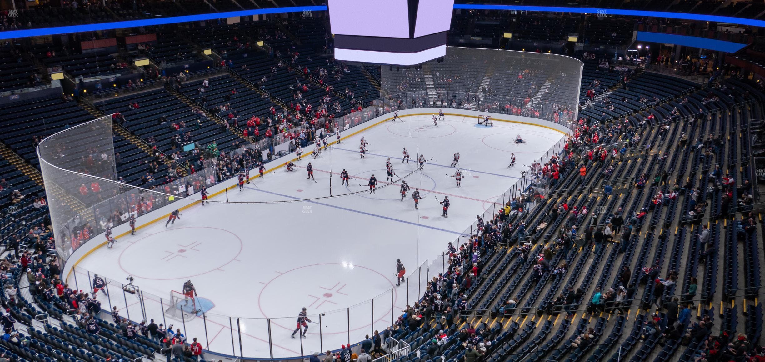Nationwide Arena - Section 221 Seat View