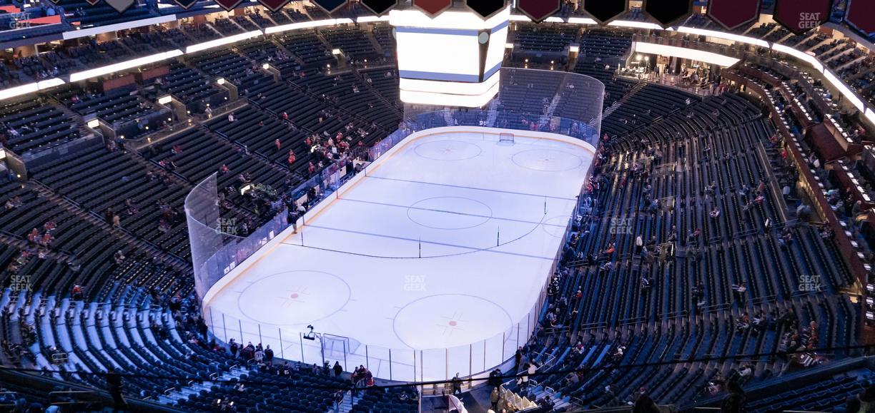Nationwide Arena - Section 303 Seat View