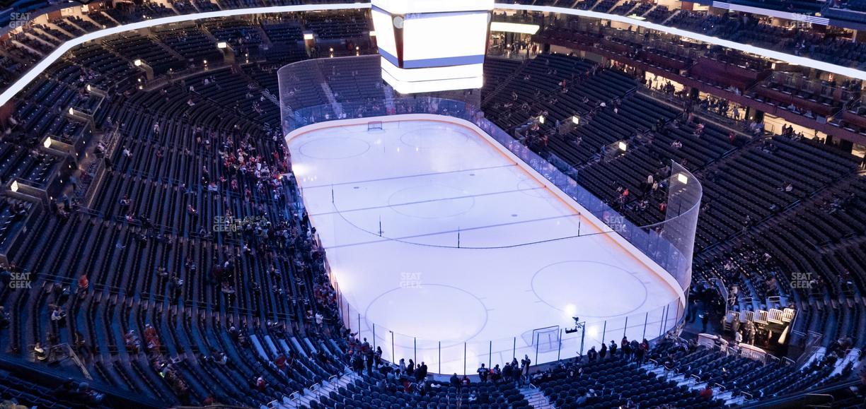Nationwide Arena - Section 307 Seat View