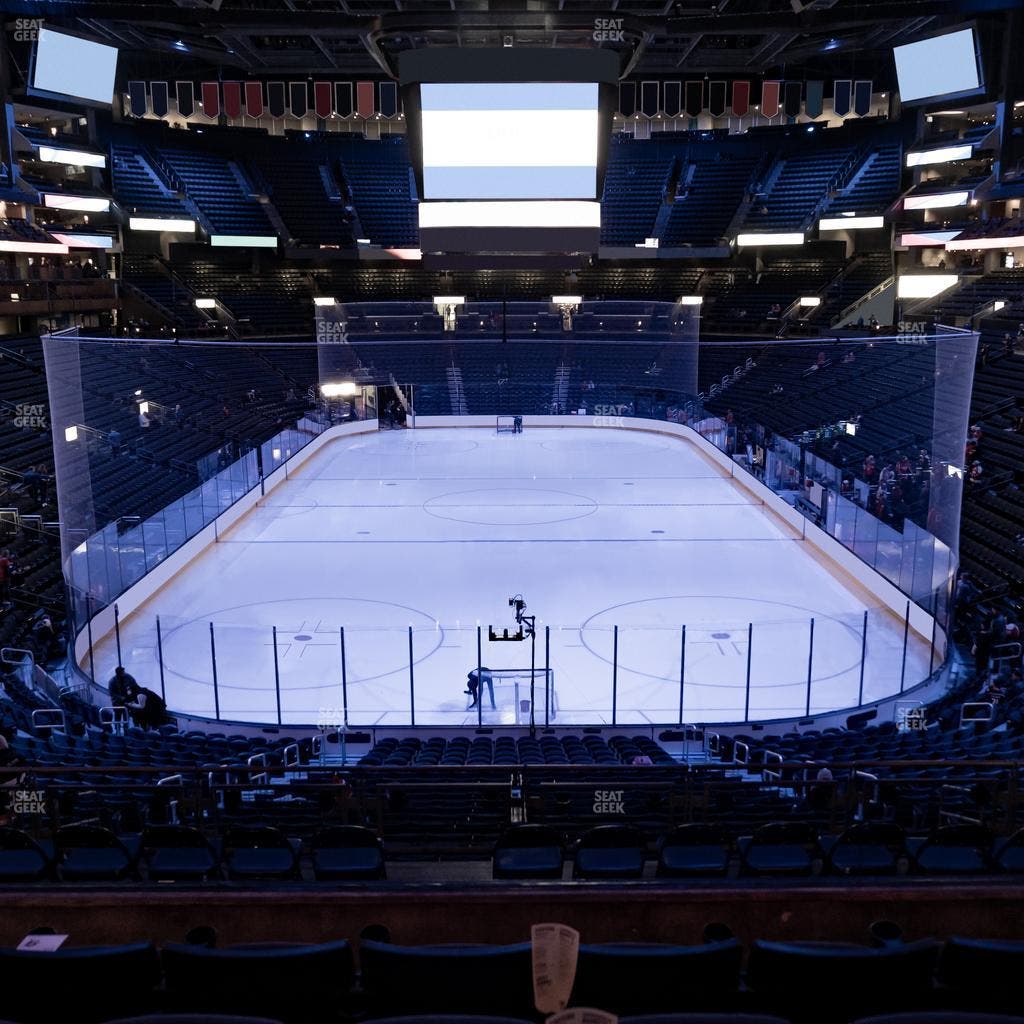 Nationwide Arena - Section Club 12 Seat View