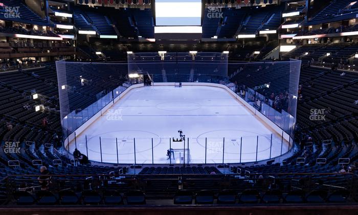 Nationwide Arena - Section Club 12 Seat View
