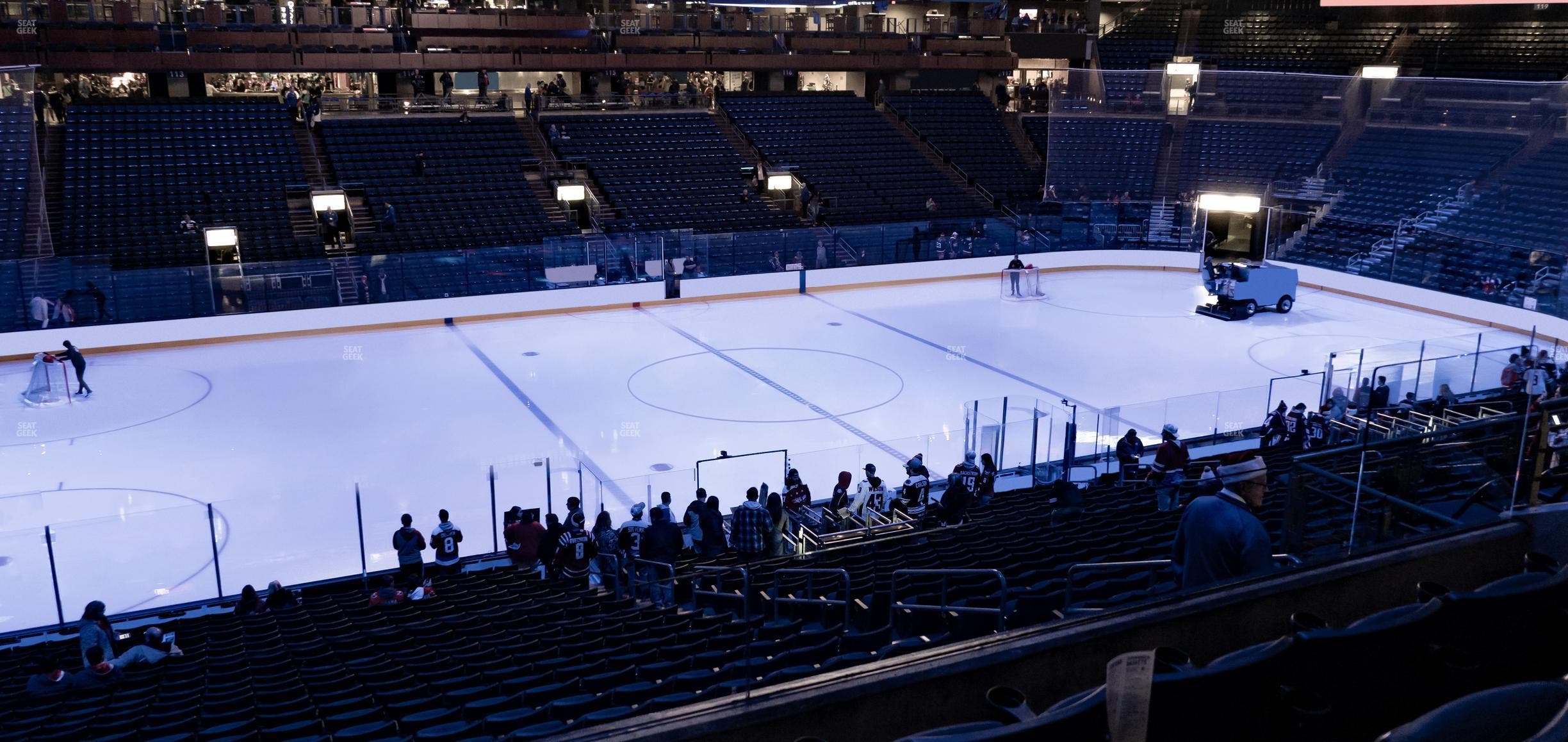 Nationwide Arena - Section Club 5 Seat View