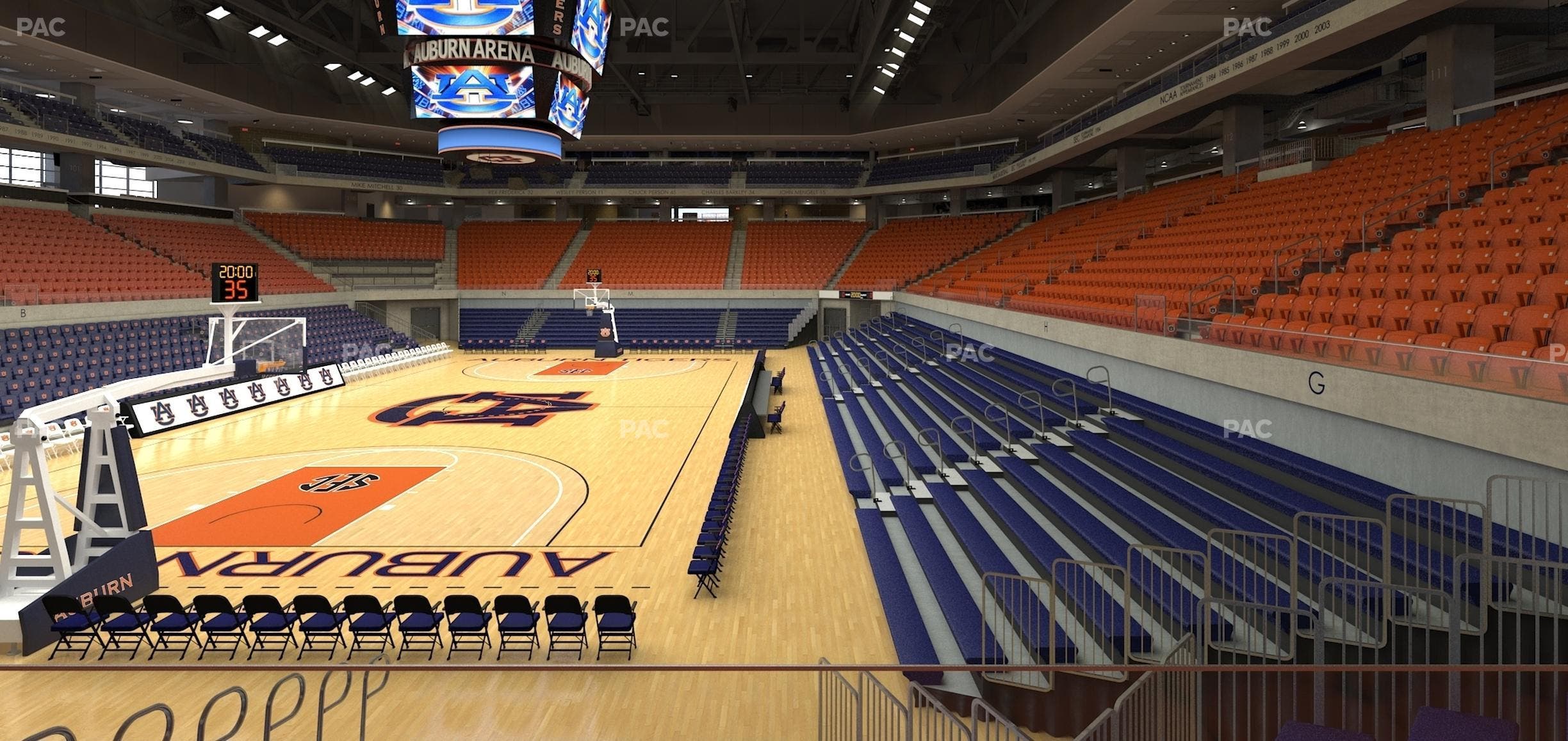 Neville Arena - Section 108 Seat View