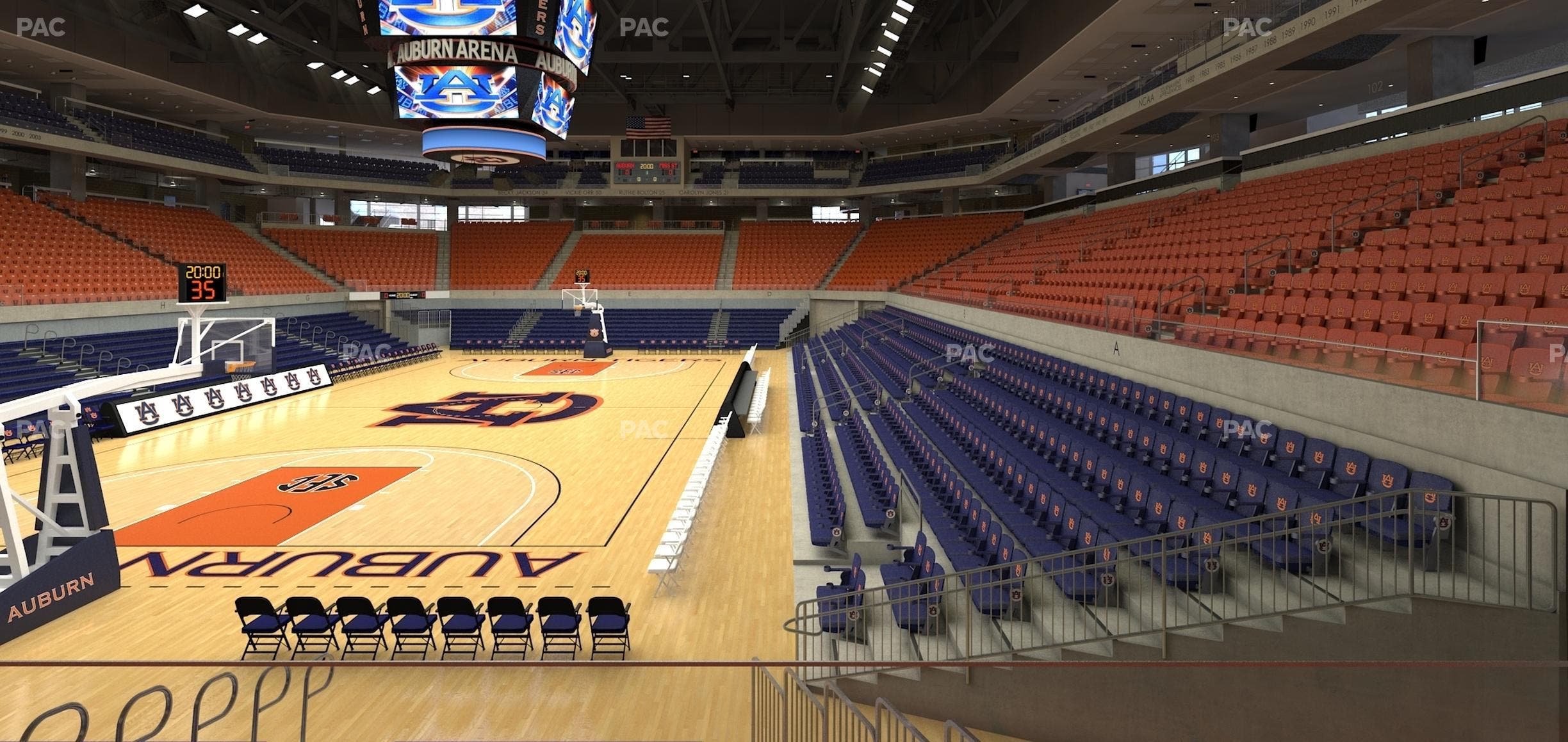Neville Arena - Section 117 Seat View