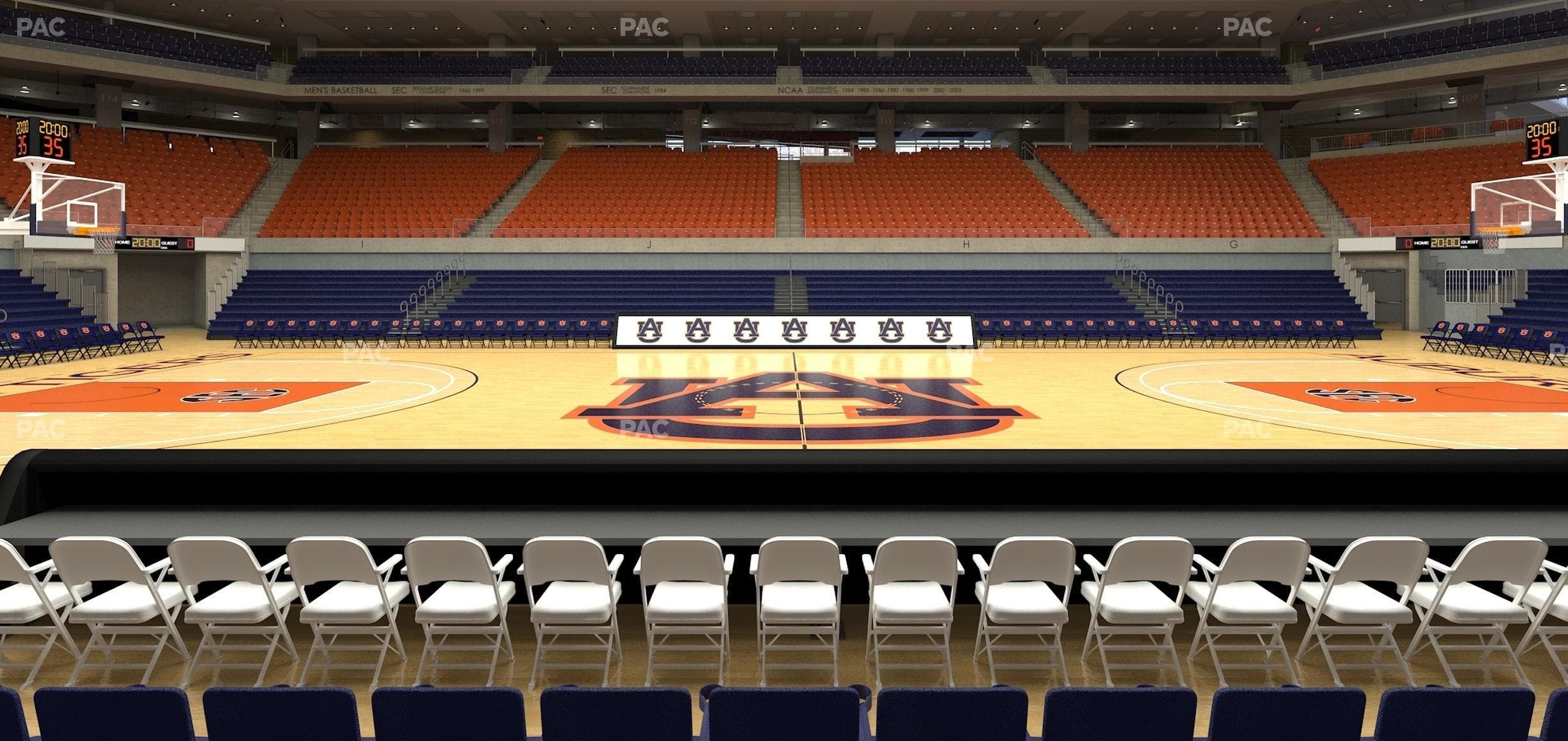 Neville Arena - Section B Seat View