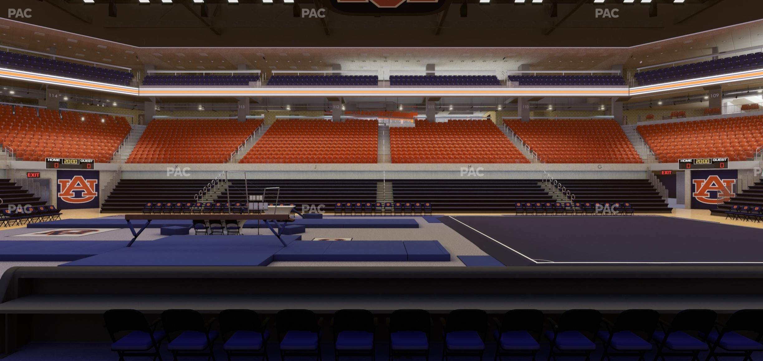 Neville Arena - Section B Seat View
