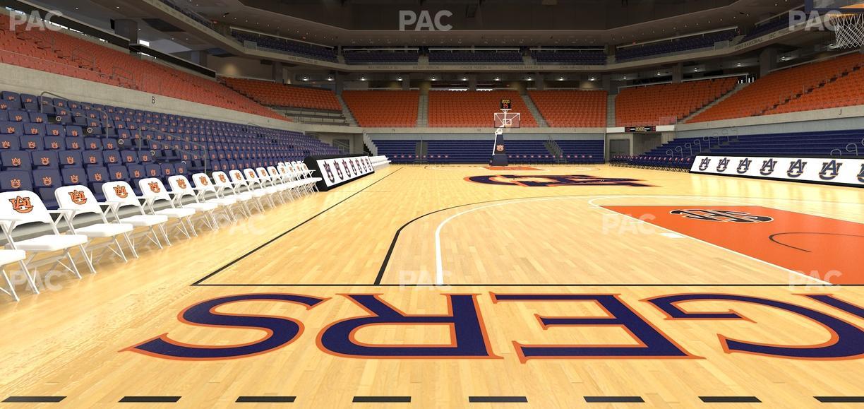 Neville Arena - Section Baseline Club C Seat View