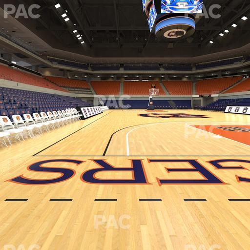 Neville Arena - Section Baseline Club C Seat View