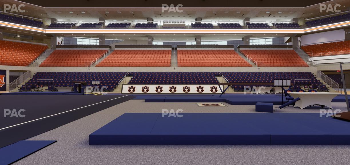 Neville Arena - Section Floor A Seat View