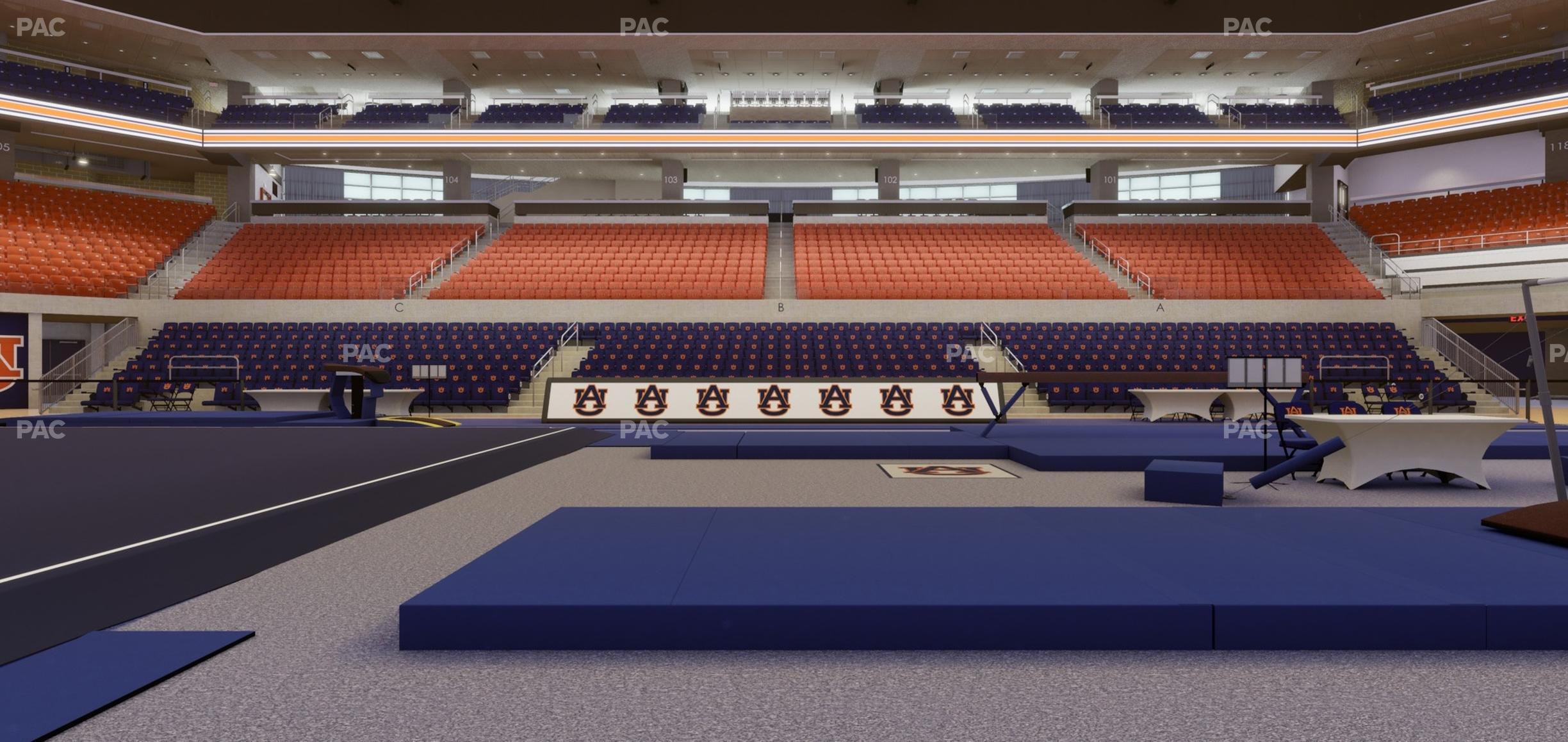 Neville Arena - Section Floor A Seat View
