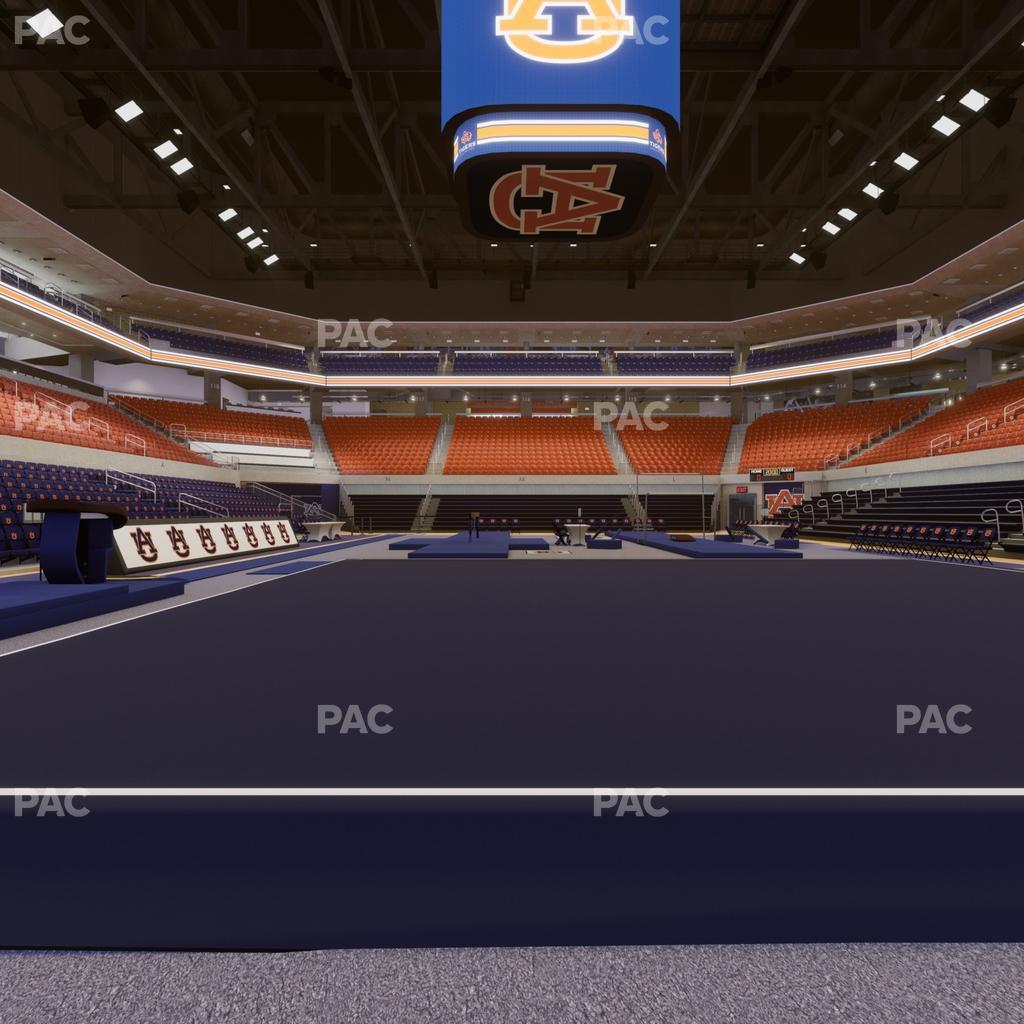 Neville Arena - Section Floor Bd Seat View