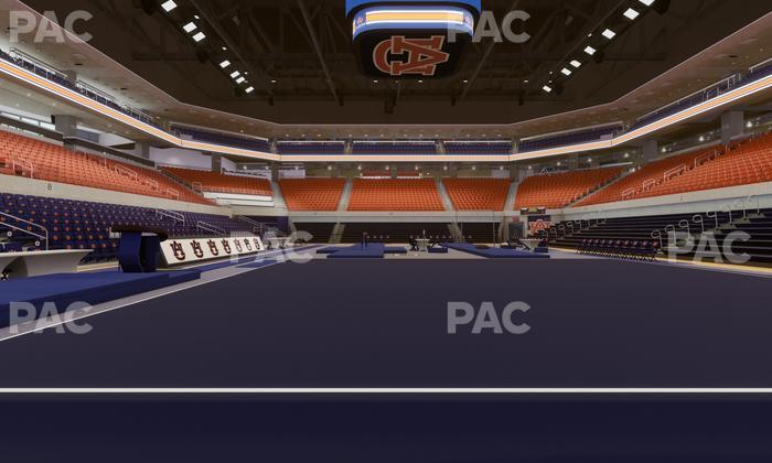 Neville Arena - Section Floor Bd Seat View