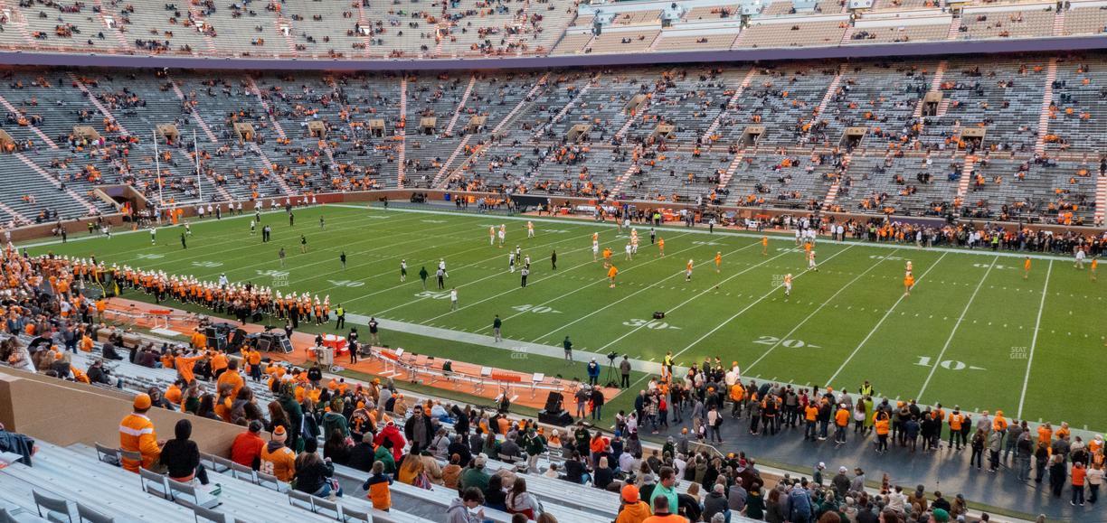 Neyland Stadium - Section A Seat View