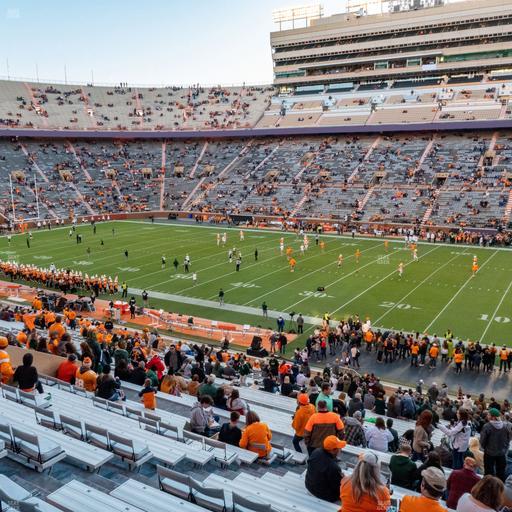 Neyland Stadium - Section A Seat View