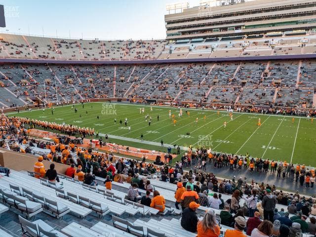 Neyland Stadium - Section A Seat View
