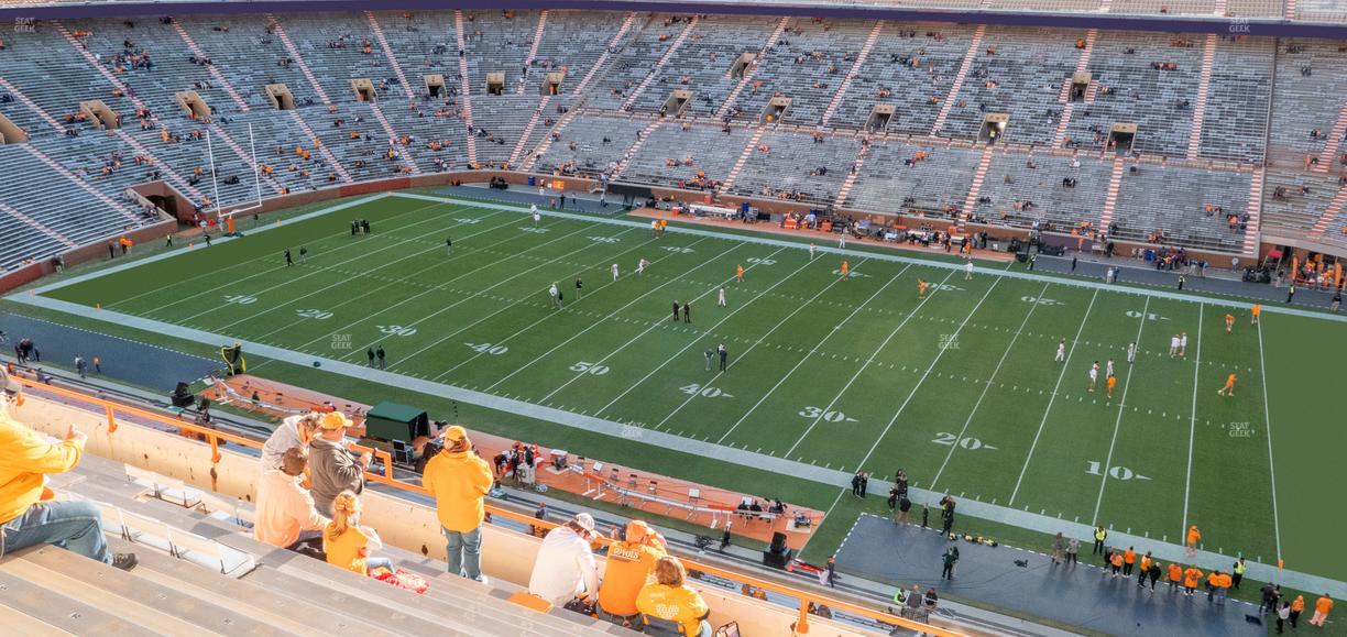 Neyland Stadium - Section Aa Seat View