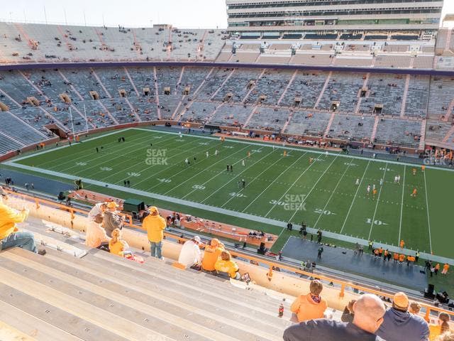 Neyland Stadium - Section Aa Seat View