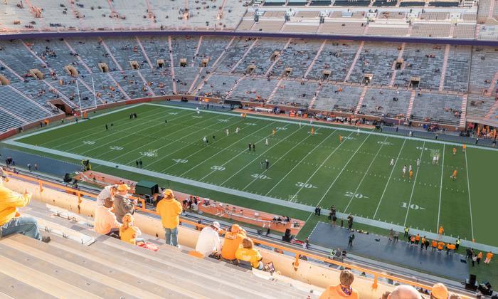 Neyland Stadium - Section Aa Seat View