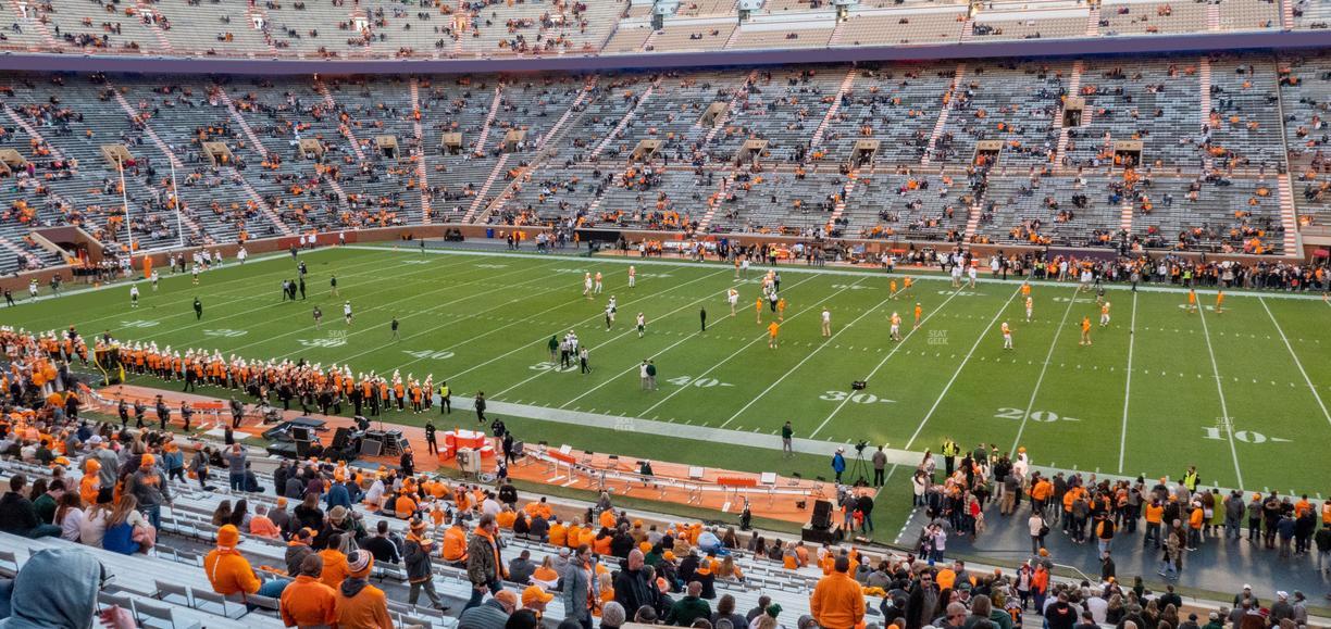 Neyland Stadium - Section B Seat View