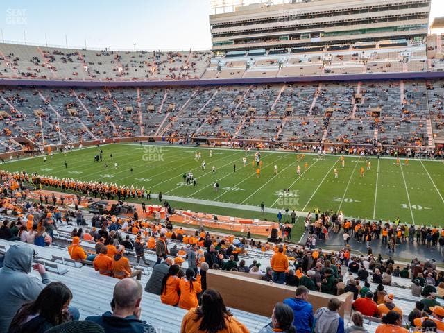 Neyland Stadium - Section B Seat View