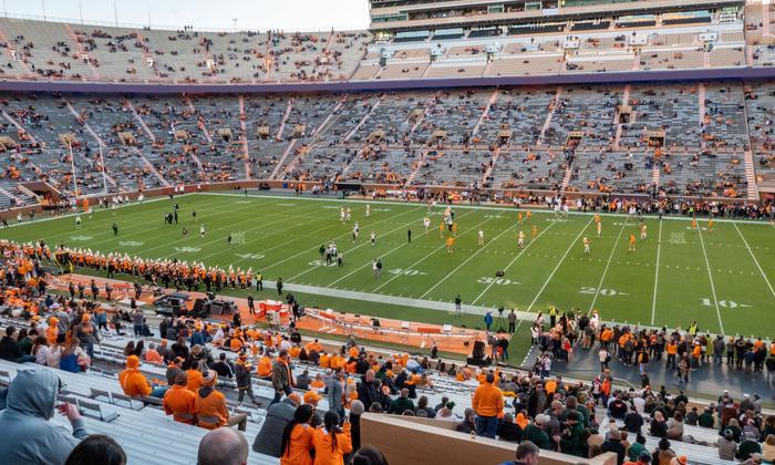 Neyland Stadium - Section B Seat View
