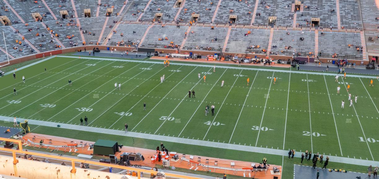 Neyland Stadium - Section Bb Seat View